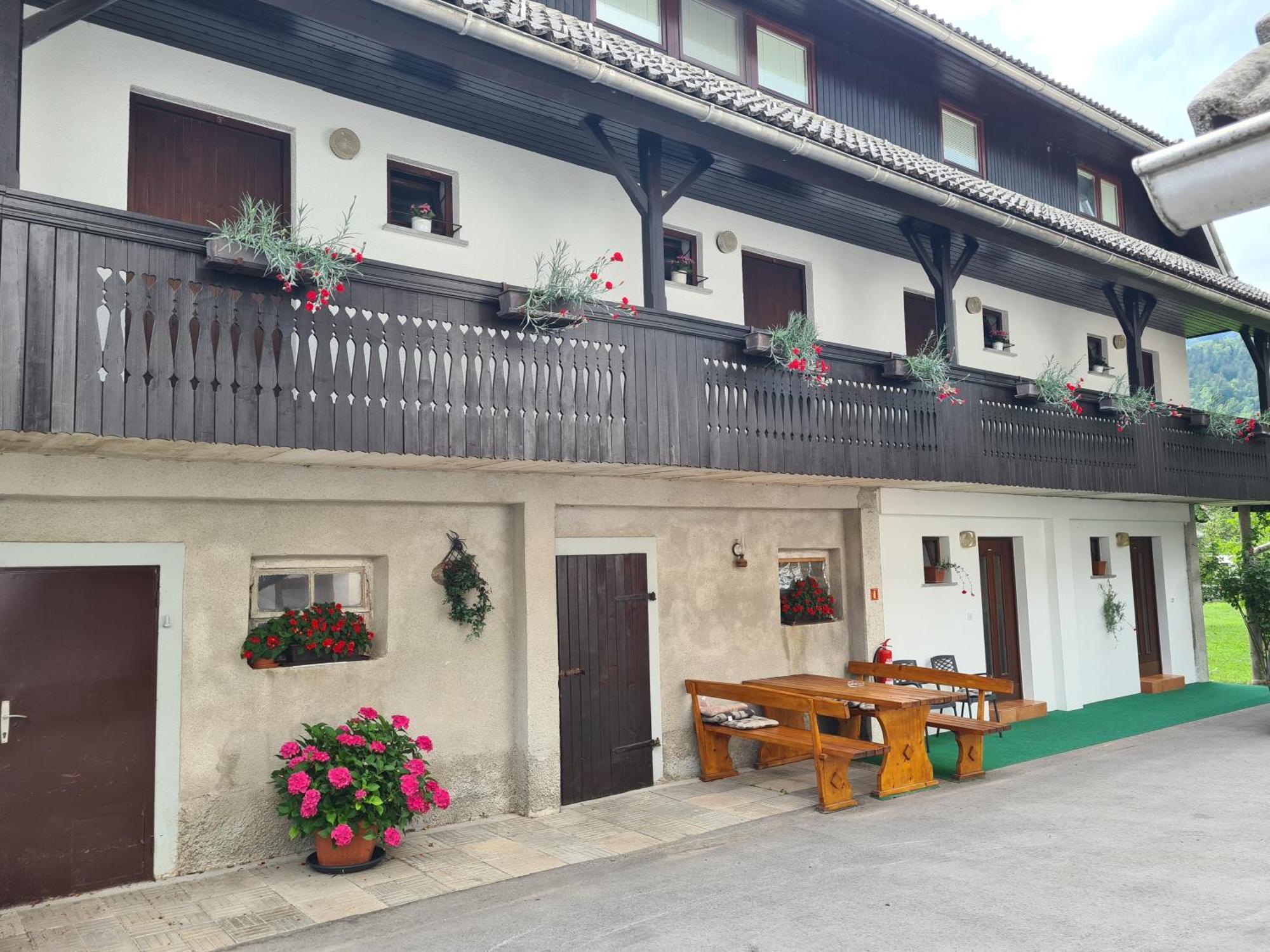 Gostilna Batist Bed and Breakfast Bohinjska Bela Eksteriør billede